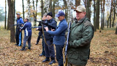 Навчання в обласному центрі підготовки населення до національного спротиву