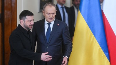 Володимир Зеленський, Дональд Туск