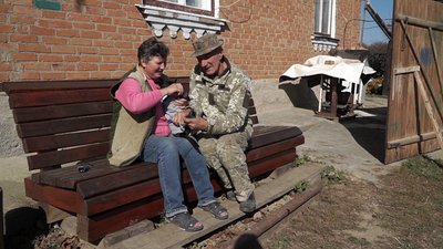 День захисника України — головне свято у родині Дмитришиних з Вінниччини