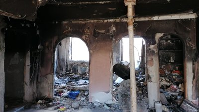 Укріплюють перший поверх. У Кропивницькому триває ремонт будинку, пошкодженого вибухом газу Укріплюють перший поверх. У Кропивницькому триває ремонт будинку, пошкодженого вибухом газу