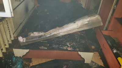 Пожежа у квартирі чотириповерхівки на Закарпатті: власник помер у швидкій Пожежа у квартирі чотириповерхівки на Закарпатті: власник помер у швидкій