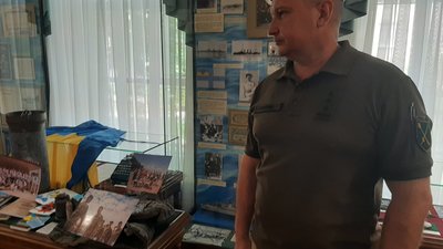 Експонати від миколаївських морпіхів поповнили фонд Музею суднобудування і флоту Експонати від миколаївських морпіхів поповнили фонд Музею суднобудування і флоту