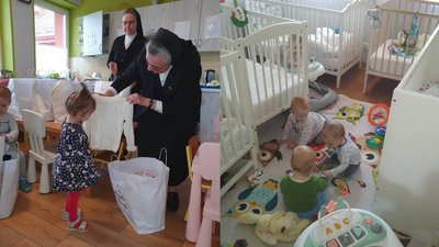 Діти в Волинського будинку дитини