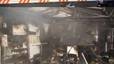 Вибухнув балон: орендарю кіоска повідомили про підозру за порушення вимог пожежної безпеки