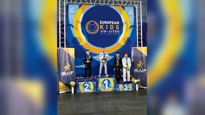 Енергодарець посів друге місце на чемпіонаті Європи з джиу-джитсу