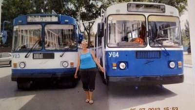 Черкащанка Ганна Шемшур 50 років працює за кермом тролейбуса Черкащанка Ганна Шемшур 50 років працює за кермом тролейбуса