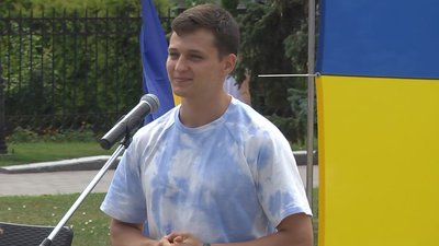Як у Луцьку відзначали День української державності Як у Луцьку відзначали День української державності