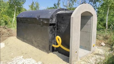 На Львівщині розпочали встановлювати перші модульні захисні сховища На Львівщині розпочали встановлювати перші модульні захисні сховища