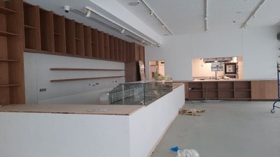Приміщення, де буде кафе Приміщення, де буде кафе
