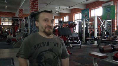 Відвідувач спортзалу Олексій Каплаух Відвідувач спортзалу Олексій Каплаух