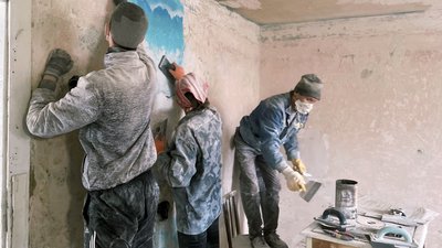 Відремонтувати будинок сім’ї на Закарпатті допомогли волонтери БУР Відремонтувати будинок сім’ї на Закарпатті допомогли волонтери БУР