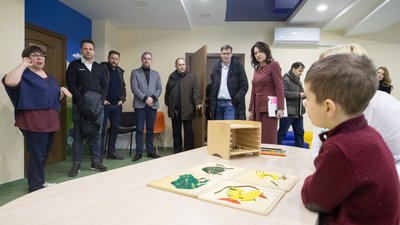 Мери чотирьох європейських столиць відвідали Київський центр реабілітації дітей з інвалідністю