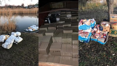 Вантажівкою, мікроавтобусами та човнами: на кордоні з РФ затримали контрабандистів
