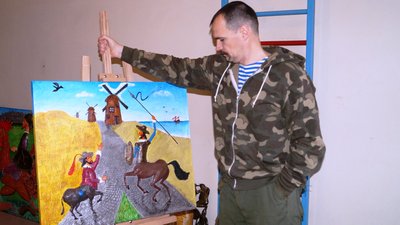 Рельєфна графіка. У Дніпрі презентують виставку робіт ветерана АТО Андрія Токаря "Війна за мир" Рельєфна графіка. У Дніпрі презентують виставку робіт ветерана АТО Андрія Токаря "Війна за мир"