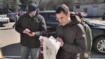 Луцьким лікарям передали допомогу з Америки Луцьким лікарям передали допомогу з Америки
