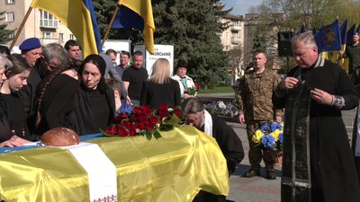 У Рівному попрощалися з добровольцем Василем Кректуном