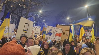 мітинг, війна, Варшава