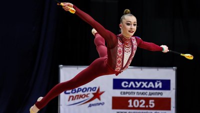 Збірна Львівщини виборола 7 медалей на чемпіонаті з художньої гімнастики Збірна Львівщини виборола 7 медалей на чемпіонаті з художньої гімнастики