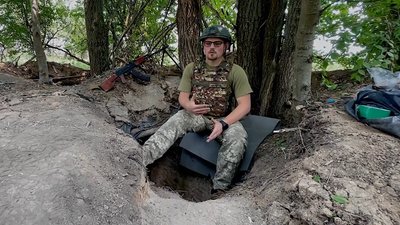 Музикант івано-франківського гурту NEWFRAN Назар Фігура воює на передовій у складі Запорізької окремої бригади ТрО
