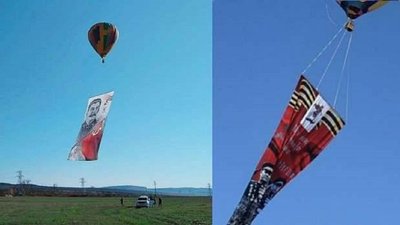 Окупанти в Криму запустили в небо Сталіна і Жукова