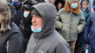 У Черкасах працівники «Водоканалу» провели акцію на підтримку керівника їхнього підприємства