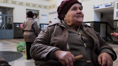Неля Кришна, яка евакуювалась з Мирнограда Неля Кришна, яка евакуювалась з Мирнограда