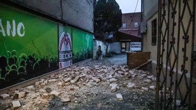 Наслідки землетрусу у Хорватії