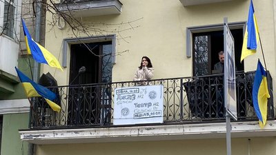 В Одесі відбувся благодійний концерт "Джаз на балконі" В Одесі відбувся благодійний концерт "Джаз на балконі"