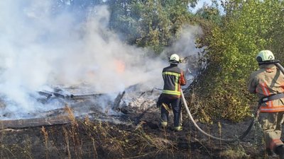пожежа у Луцькому, Володимирському на Ковельському районах