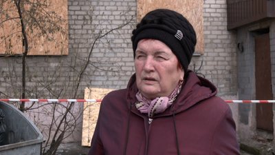 Жителька Покровська після ракетної атаки по місту, 30 листопада, Донецька область Жителька Покровська після ракетної атаки по місту, 30 листопада, Донецька область