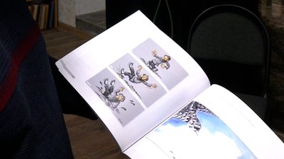 "Карикатурою проти війни": у Рівному презентували альбом сатиричних сюжетів Віктора Голуба "Карикатурою проти війни": у Рівному презентували альбом сатиричних сюжетів Віктора Голуба