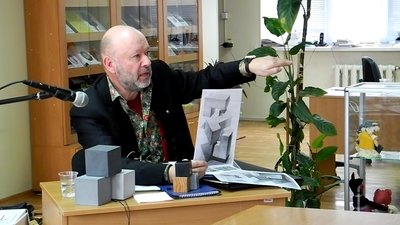 Запорізький художник провів майстер-клас для викладачів образотворчого мистецтва