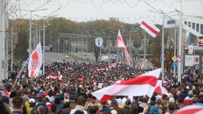 У Білорусі провели марш на підтримку "народного ультиматуму". Силовики затримали понад 100 осіб