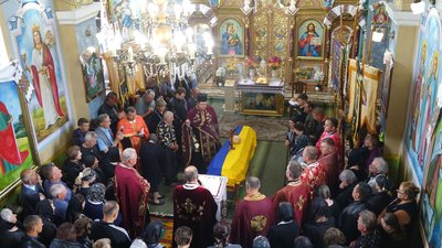 Похорон військового Олега Прокоповича