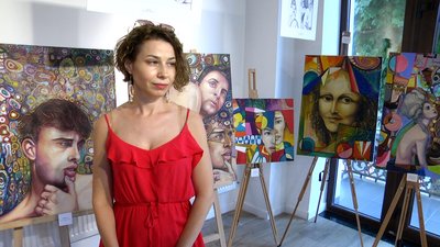 "Творчість без бар'єрів" – у Житомирі відкрилася виставка робіт художника Леоніда Добровольського "Творчість без бар'єрів" – у Житомирі відкрилася виставка робіт художника Леоніда Добровольського