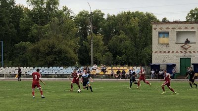 У чемпіонаті Сумської області з футболу завершилось перше коло у вищій лізі