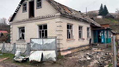 Атака на Новгород-Сіверський район: з початку листопада РФ пошкодила 160 будівель
