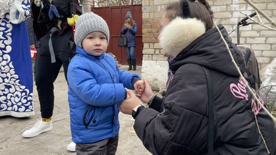 Херсон діти святий Миколай Іринина родина Херсон діти святий Миколай Іринина родина