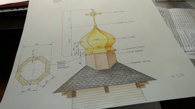У Лукашівці на Чернігівщині поблизу розбомбленої церкви будують нову за 1 мільйон гривень У Лукашівці на Чернігівщині поблизу розбомбленої церкви будують нову за 1 мільйон гривень