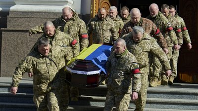 Прощання з Андрієм Міщуком і Андрієм Смалюком у Луцьку, 9 березня 2026 року
