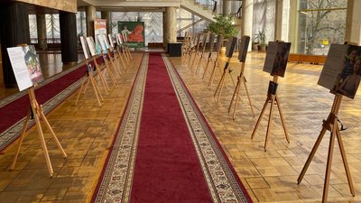 "Втрачений дім": у Луцьку презентували виставку про наслідки війни "Втрачений дім": у Луцьку презентували виставку про наслідки війни