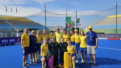 Хокеїстки на чемпіонаті світу з дзюдо в Омані