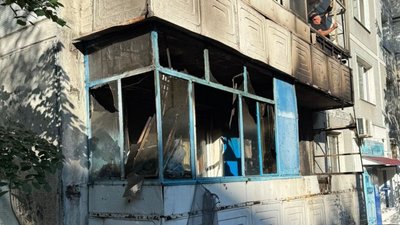 Пожежа в Запоріжжі