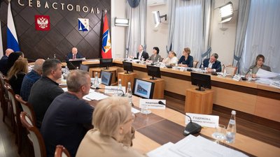 окупаційний уряд Севастополя, Развожаєв, засідання окупаційного уряду Севастополя