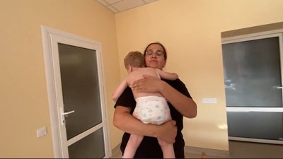 Світлана Швед з сином Захаром після операції Світлана Швед з сином Захаром після операції