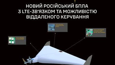 ГУР: РФ застосовує новий дрон із LTE-зв'язком і можливістю віддаленого керування