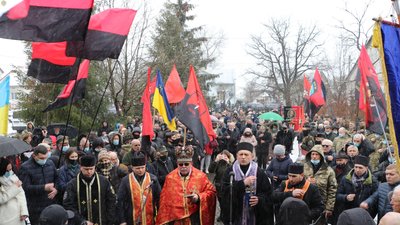 У Львові вшанували пам'ять головнокомандувача УПА Романа Шухевича