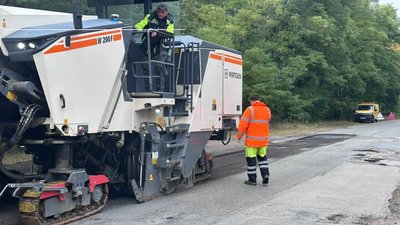 асфальт, дороги, ремонт, інфраструктура, Малин, Радомишль