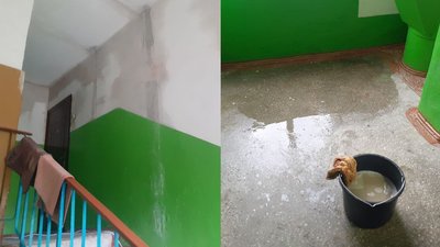 У місті на Волині під час зливи затопило багатоповерхівку. На ремонт даху треба понад 50 мільйонів гривень
