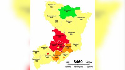 COVID-статистика: на Рівненщині захворювання підтвердили у 77 людей COVID-статистика: на Рівненщині захворювання підтвердили у 77 людей